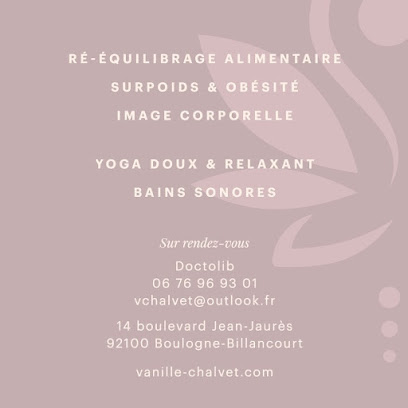Diététicienne-Nutritionniste Vanille Chalvet, Diététicien à Boulogne-Billancourt