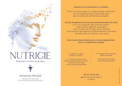 Nutrition & Micronutrition - Dr Delphine Reisse / NUTRIGIE, Nutritionniste à Saint-Cassien