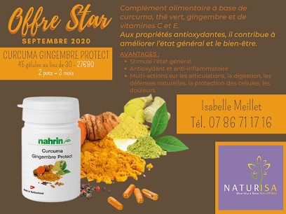 NATUR'ISA, Nutritionniste à Rosières-sur-Barbèche