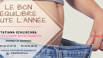 Schlischka Tatiana, Diététicien à Dormans