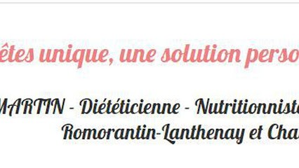 Martin Maïté Diététicienne-Nutritionniste, Nutritionniste à Romorantin-Lanthenay